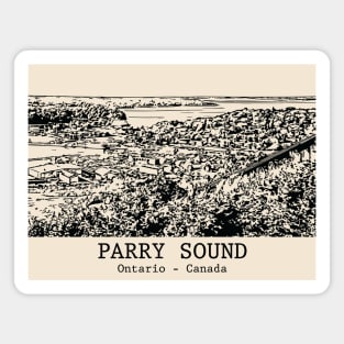 Parry Sound - Ontario Magnet